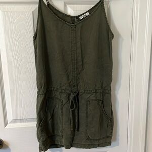 On the road drawstring mini dress